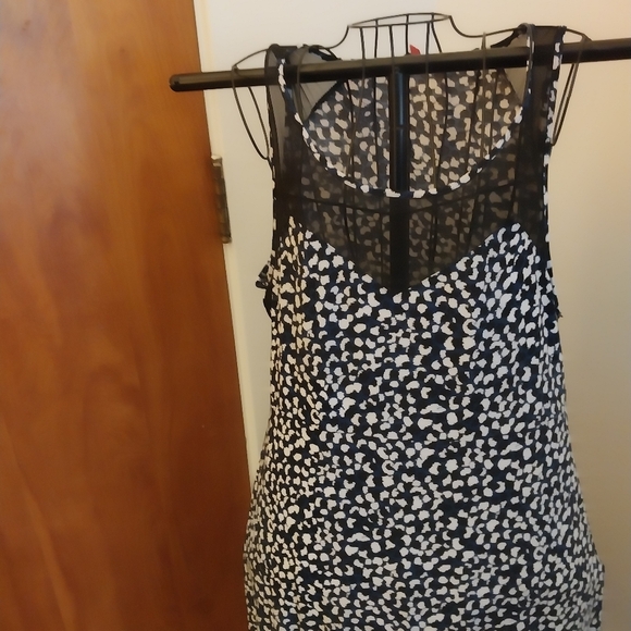 Vince Camuto NWT Black and White Floral Dress Size Xl - Picture 3 of 12